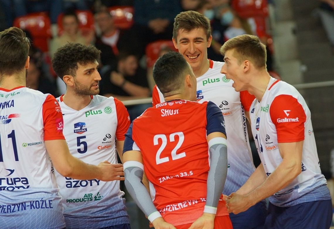 Grupa Azoty ZAKSA Kędzierzyn-Koźle pokonała Indykpol AZS Olsztyn