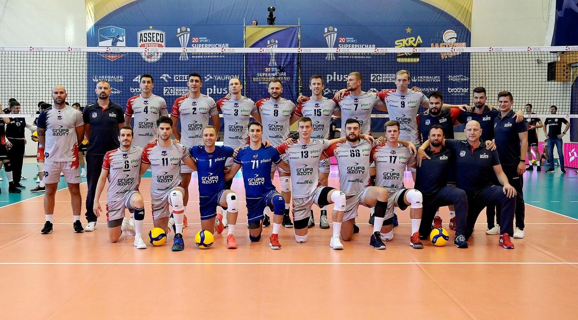 Grupa Azoty ZAKSA Kędzierzyn-Koźle powalczy o pierwsze trofeum w tym sezonie