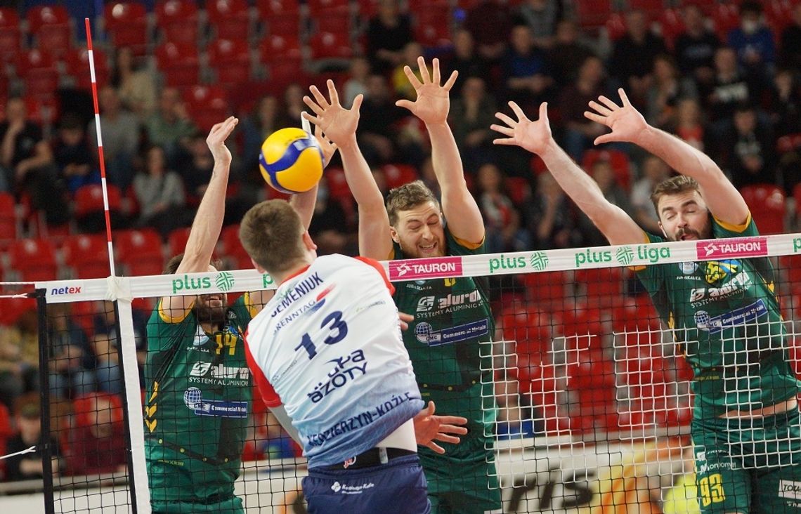 Grupa Azoty ZAKSA kontra Aluron CMC Warta w półfinale PlusLigi