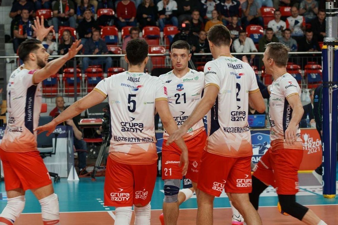 Grupa Azoty ZAKSA pewnie pokonała Trefl Gdańsk