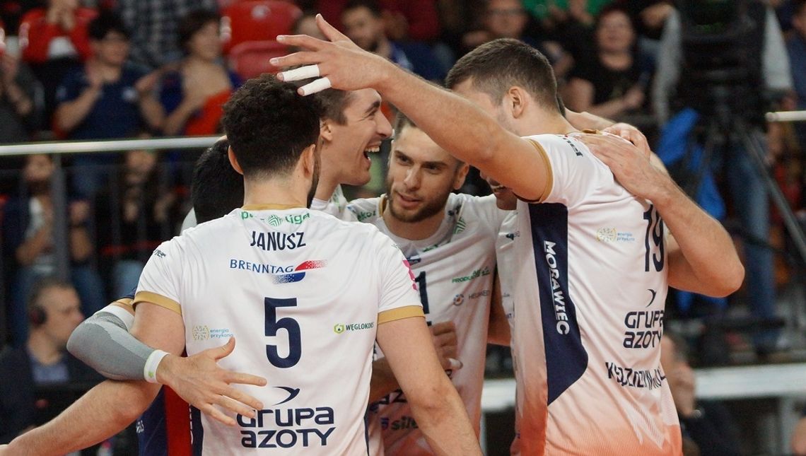 Grupa Azoty ZAKSA pokonała Barkom Każany Lwów po tie-breaku