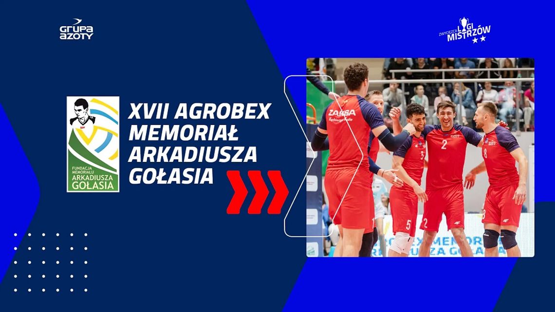 Grupa Azoty ZAKSA pokonała Barkom w Memoriale Arkadiusza Gołasia