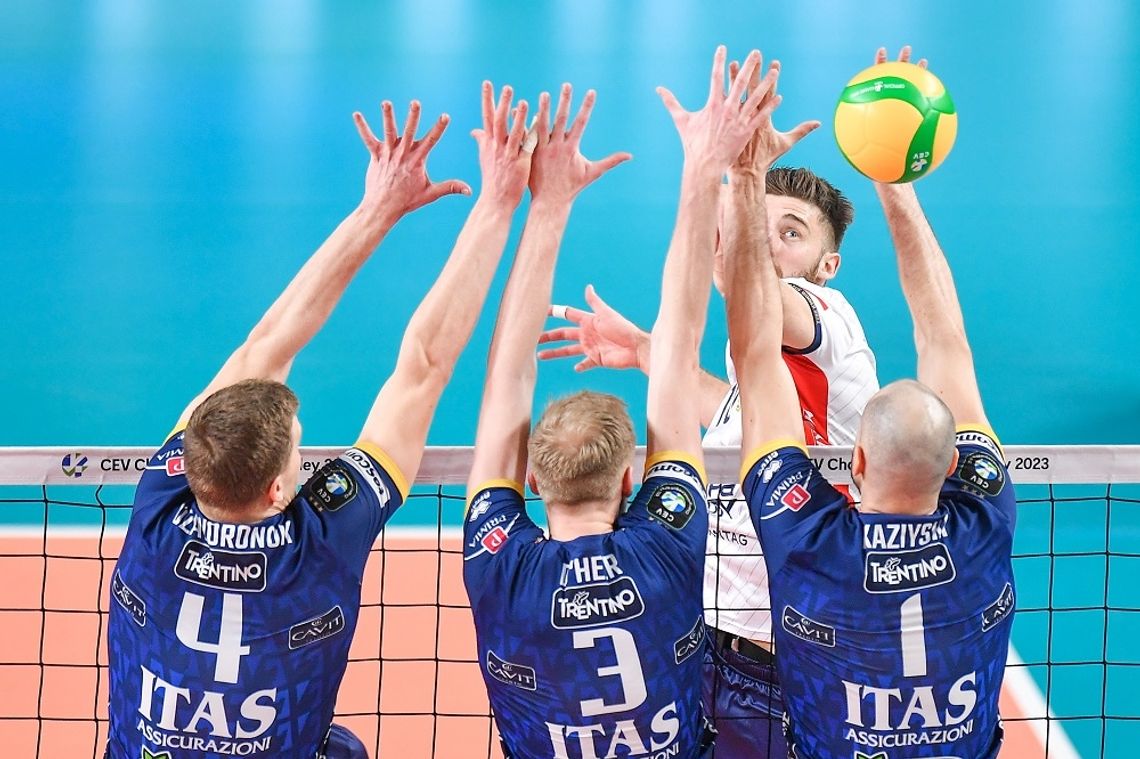 Grupa Azoty ZAKSA przegrała z Trentino Itas w Lidze Mistrzów