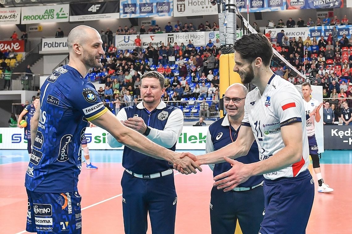 Grupa Azoty ZAKSA wygrała z Trentino pierwszy mecz ćwierćfinałowy