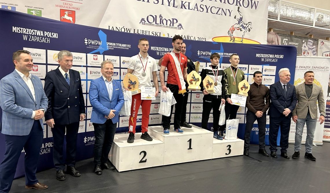 Grzegorz Hildebrand wicemistrzem Polski juniorów U20 w zapasach