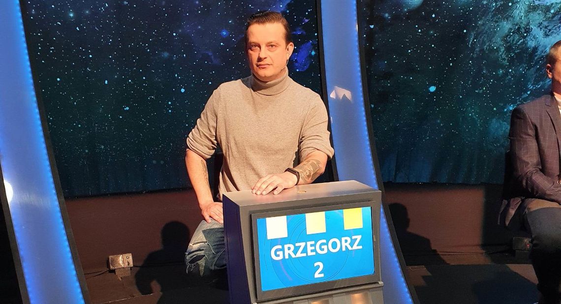 Grzegorz Kryń weźmie udział w teleturnieju "Jeden z dziesięciu"