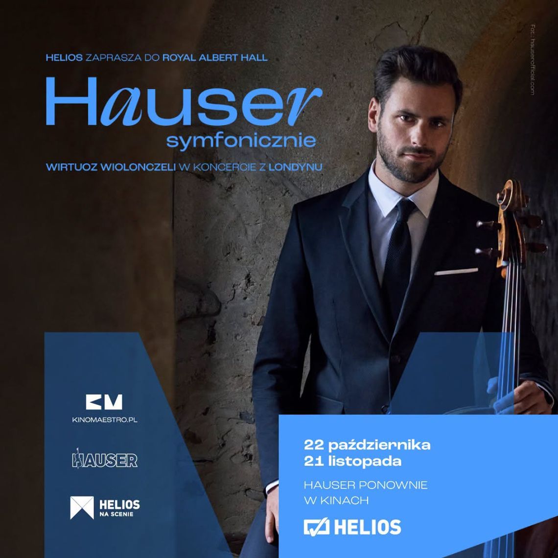 „Hauser symfonicznie” z londyńskiej Royal Albert Hall w Helios na Scenie