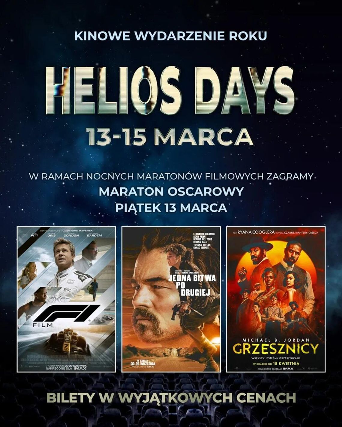 Helios Days: Nocny Maraton Oscarowy w kędzierzyńskim Heliosie