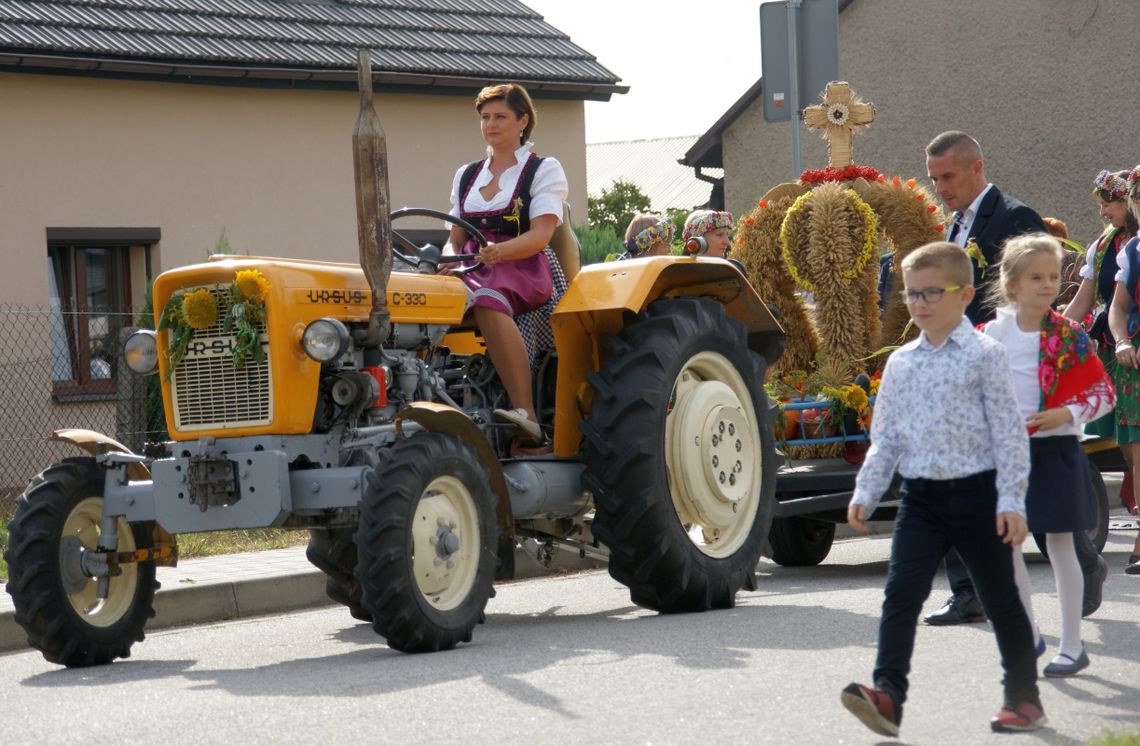 Hucznie świętowano tegoroczne zbiory. Dożynki gminne w Dziergowicach. ZDJĘCIA