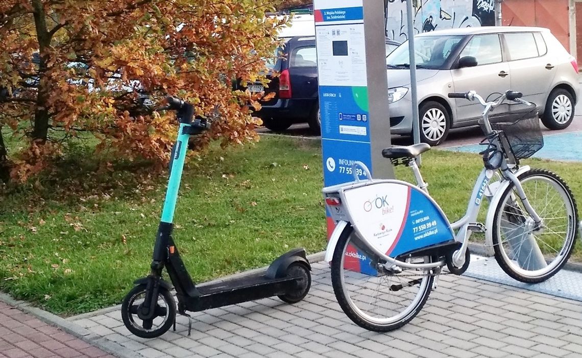 Hulajnogi ze zwiększoną strefą korzystania w Kędzierzynie-Koźlu