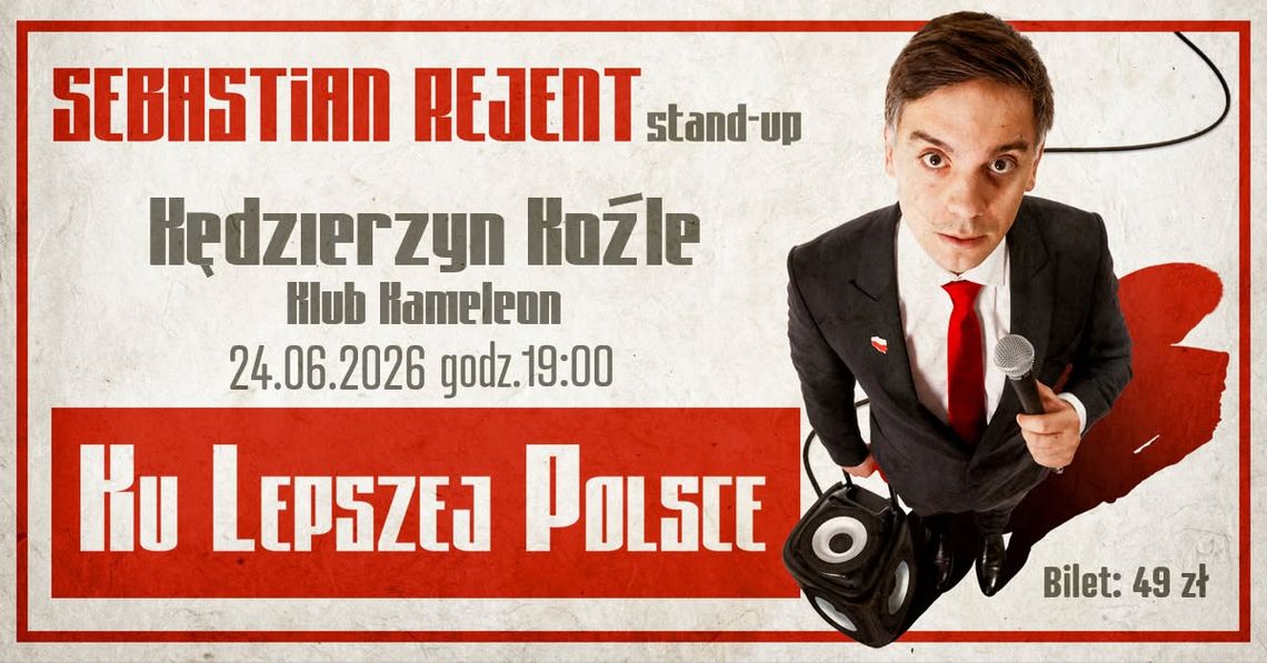 Humor z obywatelskim przymrużeniem oka. Stand-up w Klubie Kameleon
