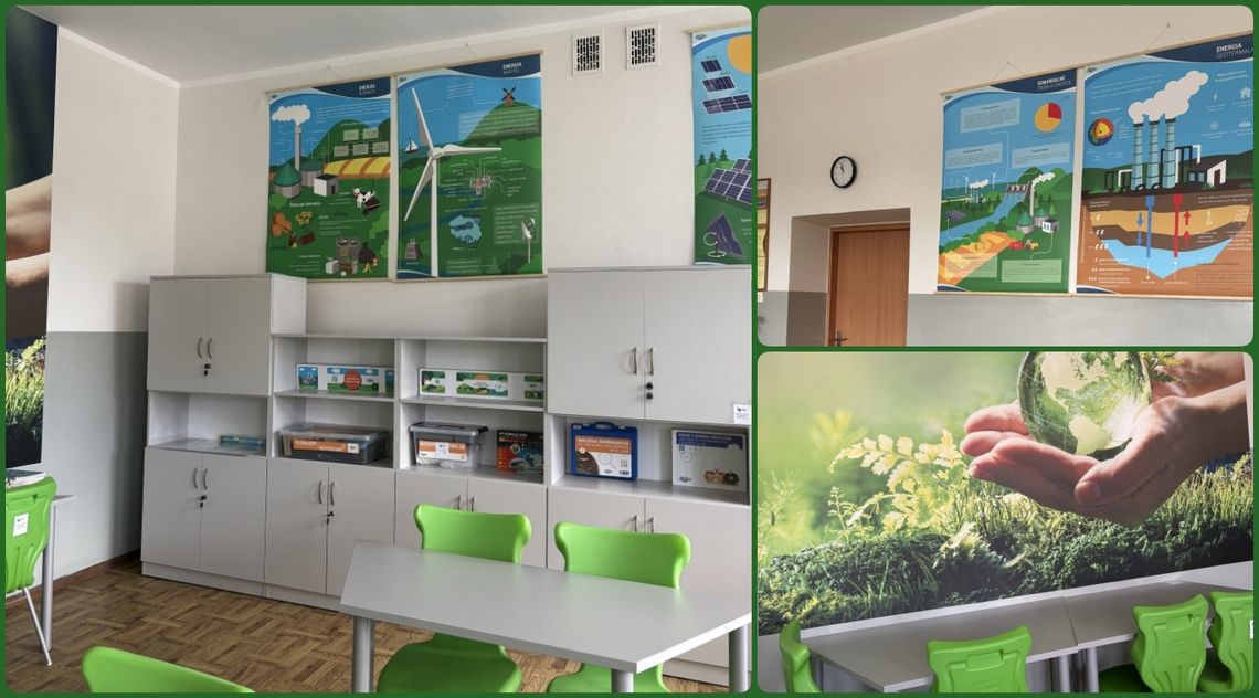 Innowacje w edukacji przyrodniczej. Nowoczesna "Ekoklasa" w Dziergowicach. ZDJĘCIA