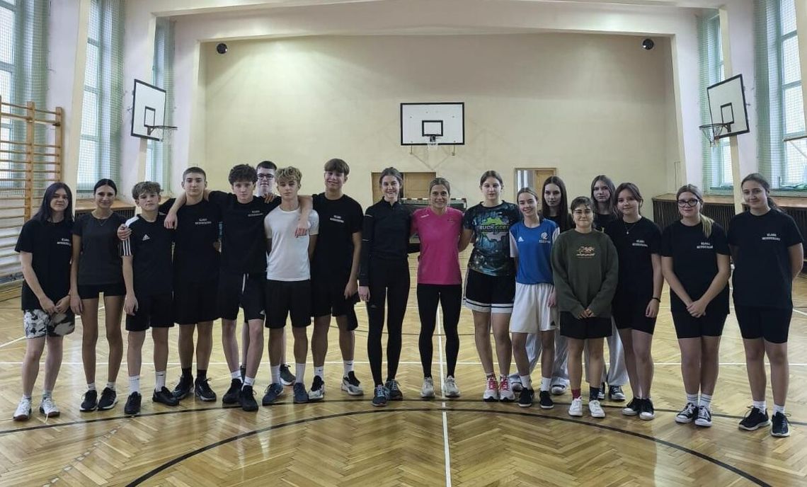 Inspirujące warsztaty sportowe z Ewą Komander w Sławięcicach