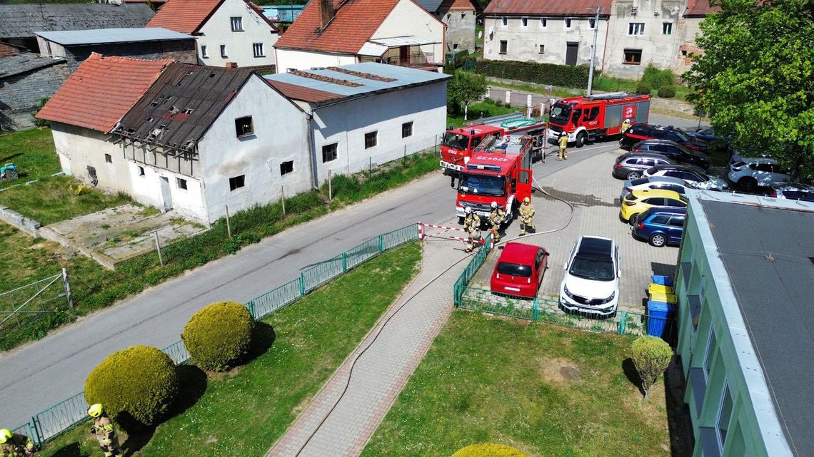 Intensywne ćwiczenia strażackie w powiecie kędzierzyńsko-kozielskim. ZDJĘCIA