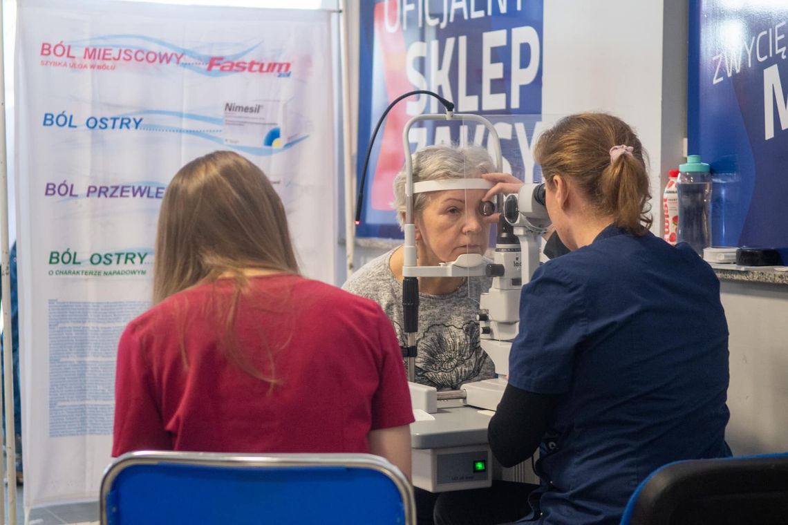 Intensywny początek Światowego Tygodnia Jaskry w Kędzierzynie-Koźlu