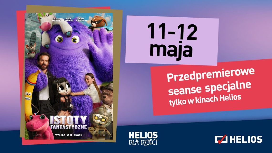 Istoty fantastyczne. Przedpremierowe seanse specjalne w kinie Helios