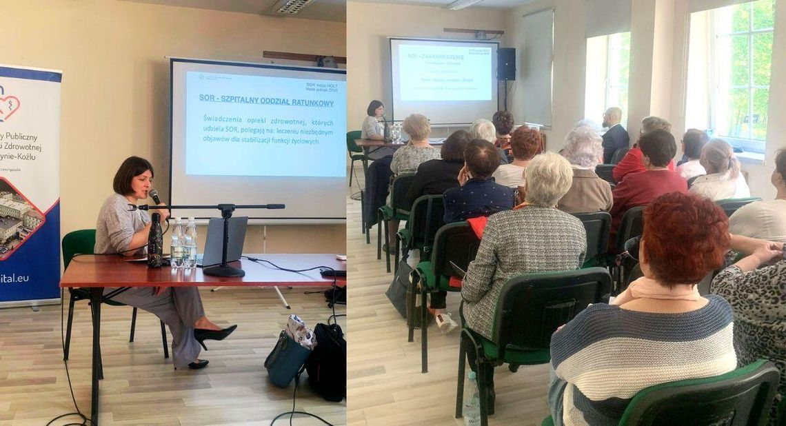 Jak działa SOR? Spotkanie z ekspertką przyciągnęło seniorów