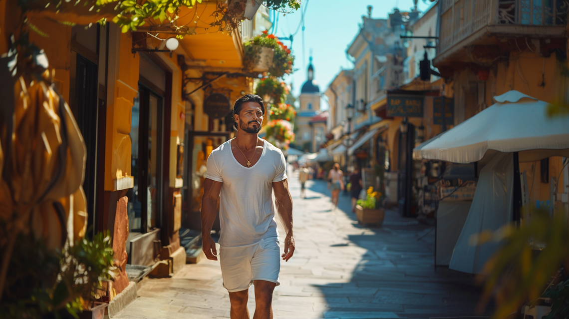 Jak wybrać idealne spodenki męskie na lato? Przewodnik, który pomoże Ci nie tylko przetrwać upał, ale i wyglądać dobrze w każdej sytuacji
