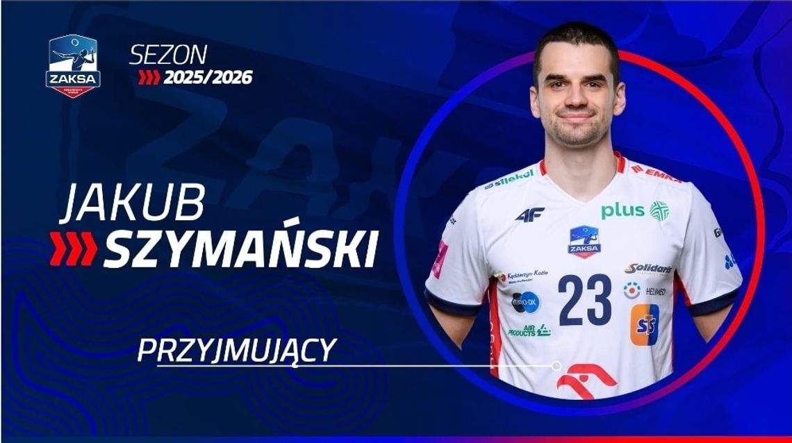 Jakub Szymański zostaje w ZAKSIE