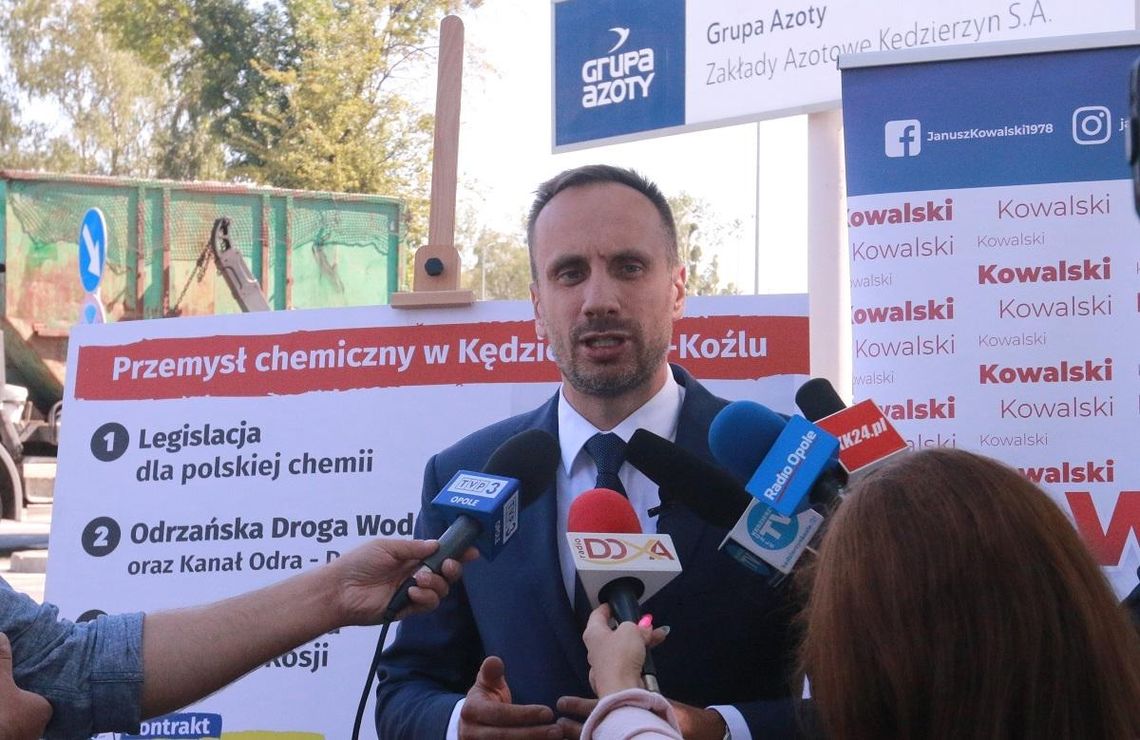Janusz Kowalski stawia na rozwój przemysłu chemicznego