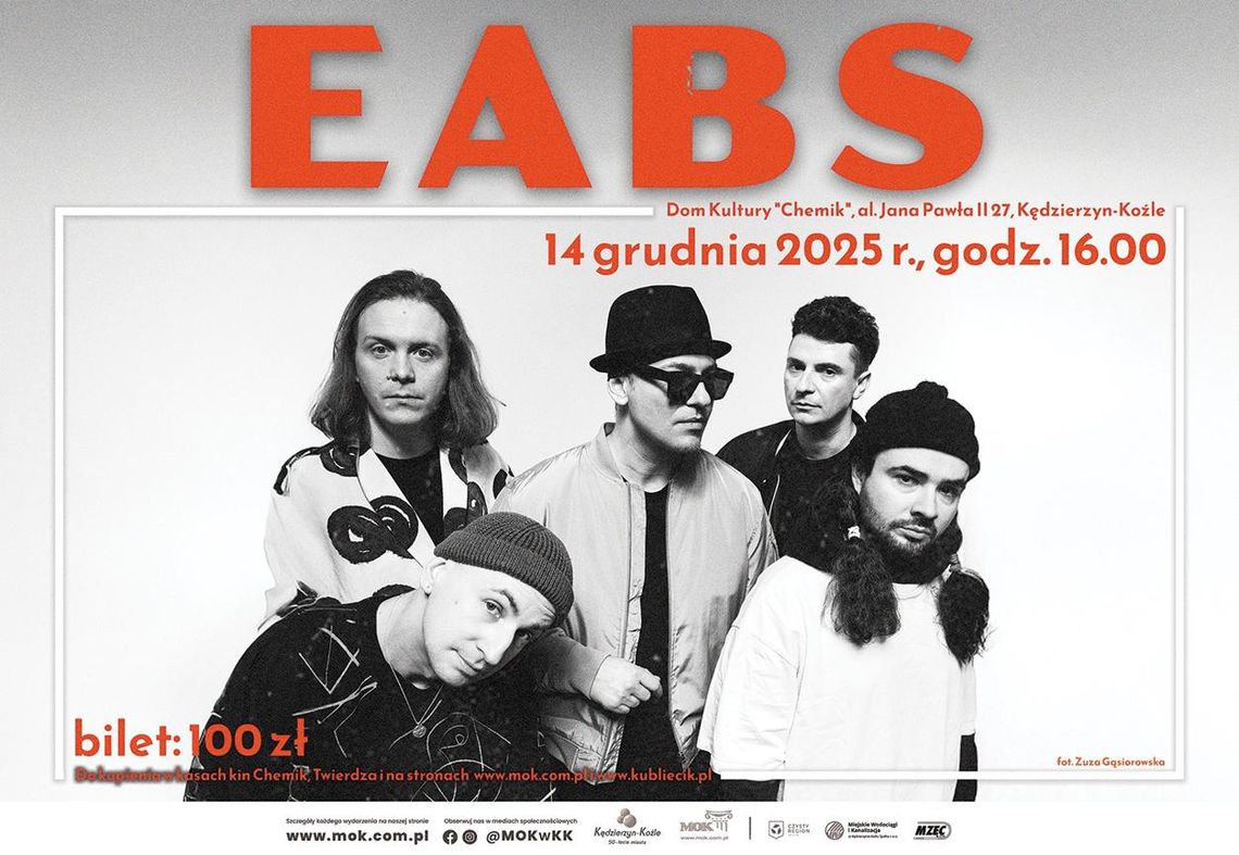 Jazz nowocześnie podany. Koncert zespołu EABS w Domu Kultury "Chemik" Jazz nowocześnie podany. Koncert zespołu EABS w Domu Kultury "Chemik"