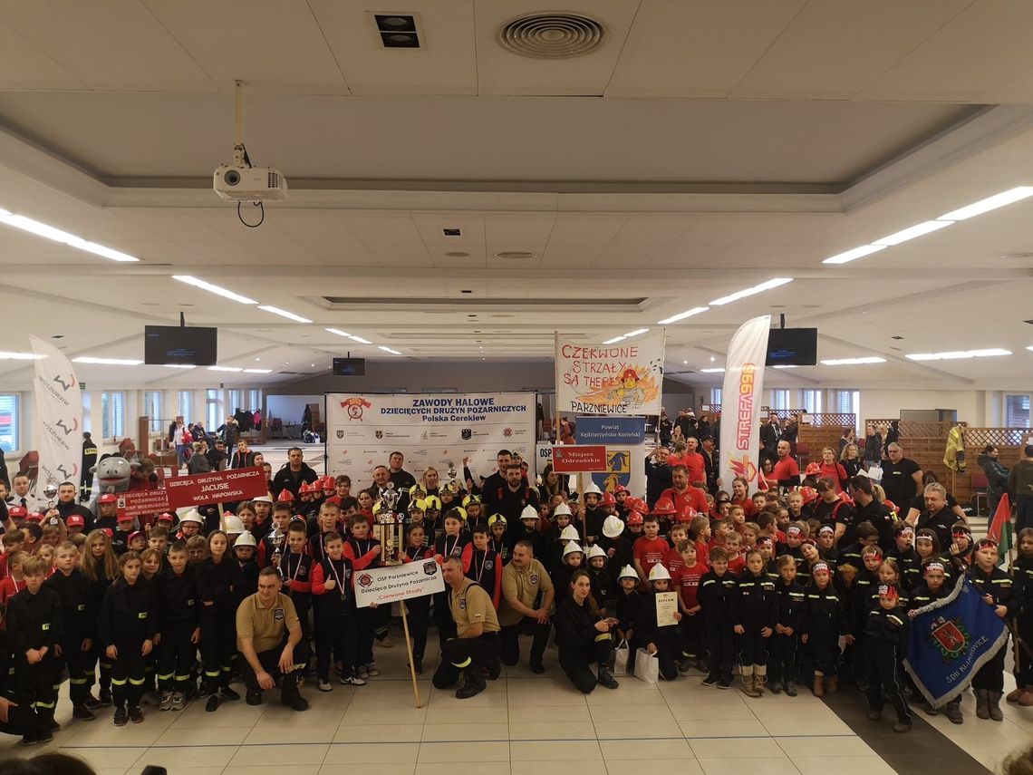 Jedna z drużyn z naszego powiatu na podium