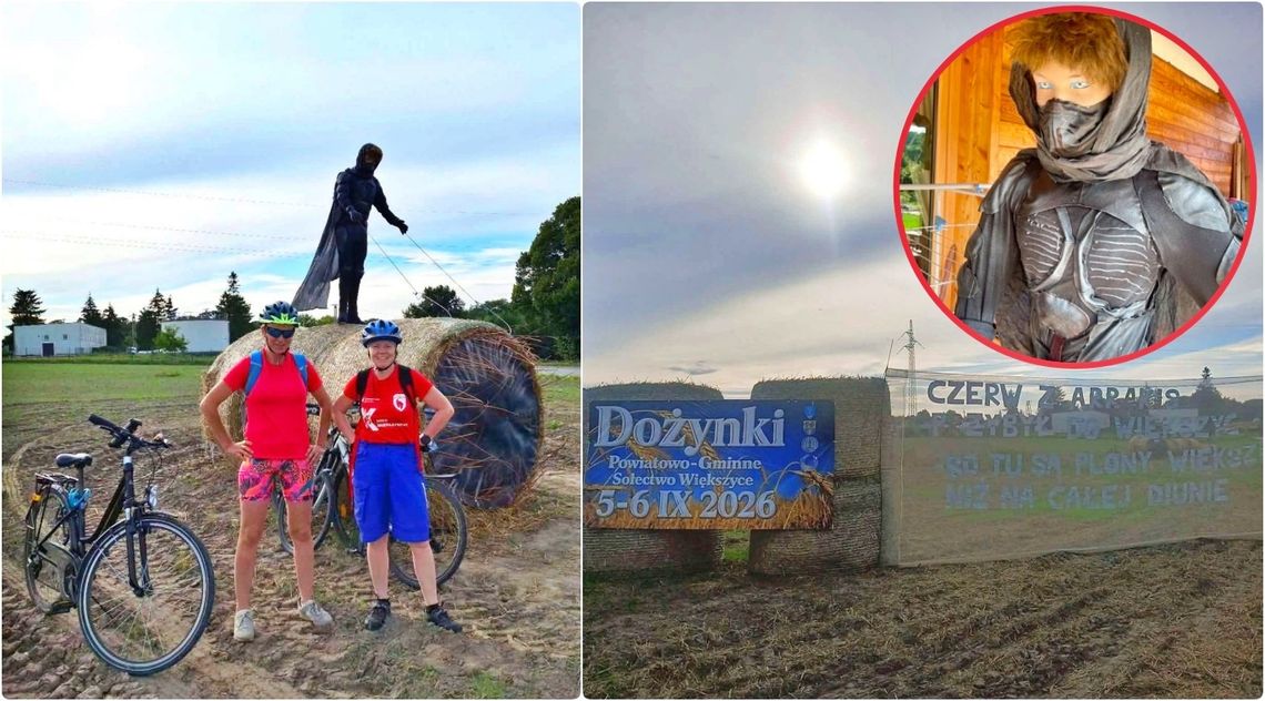 Jeździec z Diuny skradziony z wjazdu do Większyc. Autorka apeluje o zwrot figury. AKTUALIZACJA Jeździec z Diuny skradziony z wjazdu do Większyc. Autorka apeluje o zwrot figury. AKTUALIZACJA