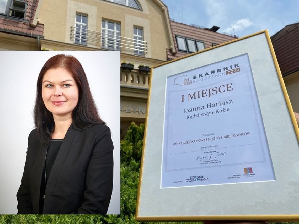 Joanna Hariasz z tytułem najlepszego skarbnika w kraju