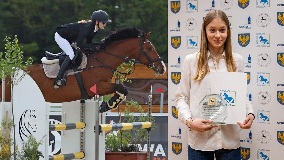 Julia Balawender najlepsza w rankingu Opolskiego Związku Jeździeckiego