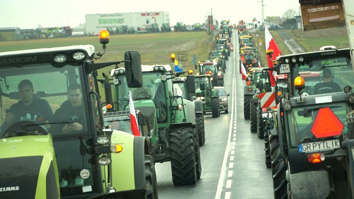 Jutro protest rolników. Trzeba się liczyć z dużymi utrudnieniami w ruchu