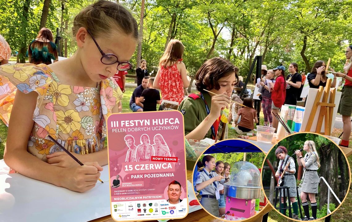 Już 15 czerwca w Parku Pojednania III Festyn Hufca ZHP Kędzierzyn-Koźle