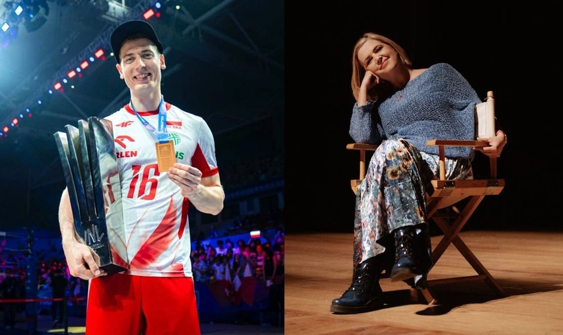 Kamil Semeniuk i Kinga Dębska "Zasłużeni dla Miasta Kędzierzyn-Koźle”