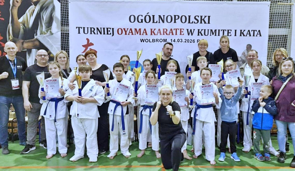 Karatecy z Oyama Onyks wrócili z Wolbromia z gradem medali. ZDJĘCIA Karatecy z Oyama Onyks wrócili z Wolbromia z gradem medali. ZDJĘCIA