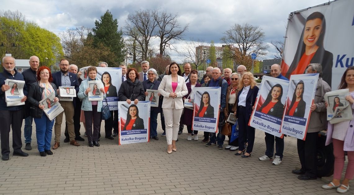 Katarzyna Kukolka-Bogocz podsumowała kampanię i zaprasza na wybory. ZDJĘCIA i WIDEO