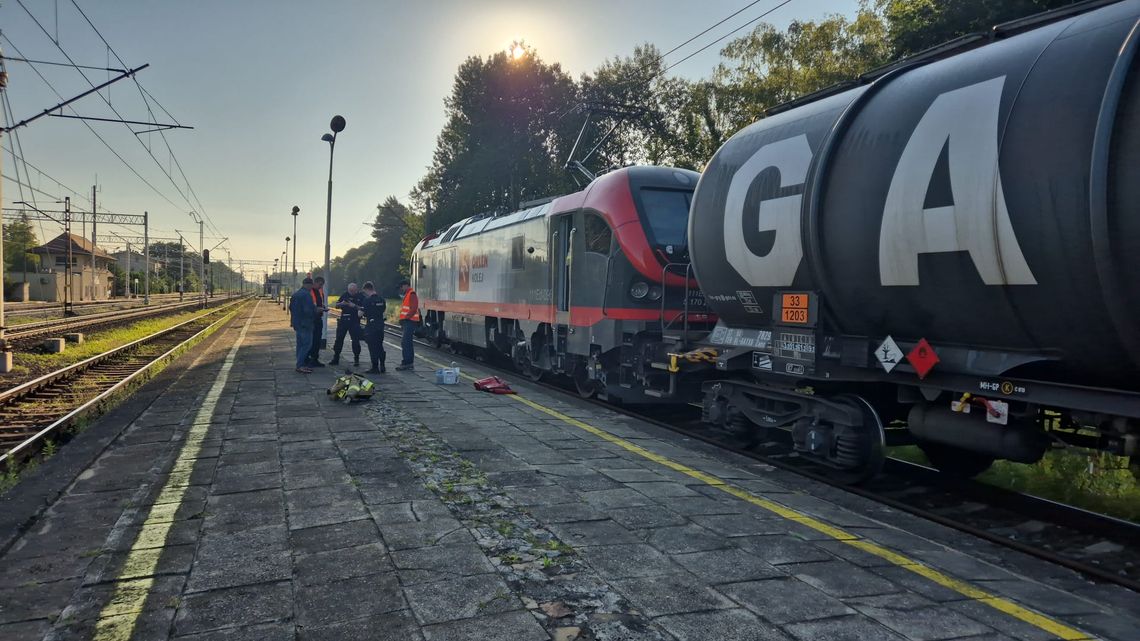 Kędzierzyn-Koźle: zmarł maszynista pociągu towarowego. Reanimacja nie przyniosła skutku