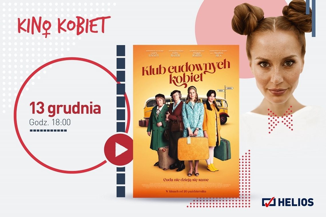 Kino Kobiet w Heliosie. Seans filmu "Klub cudownych kobiet"