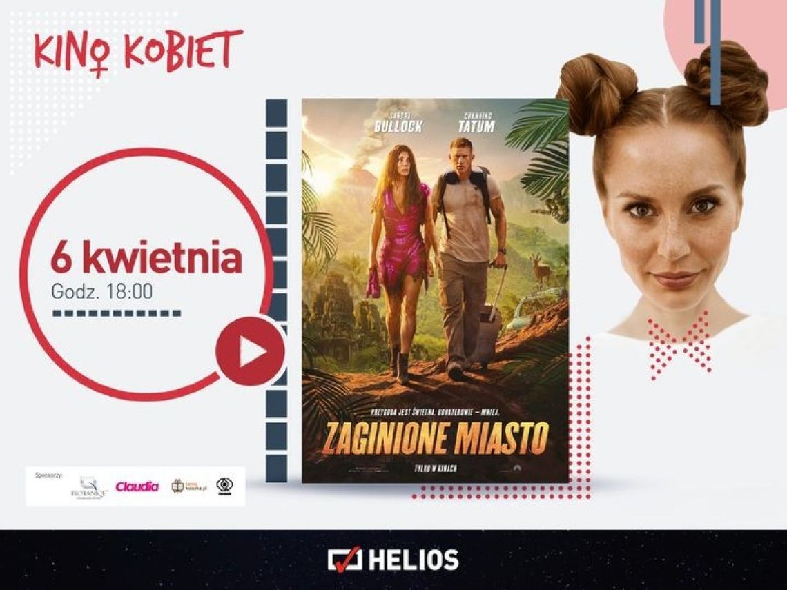 Kino Kobiet w Heliosie. Seans filmu "Zaginione miasto"