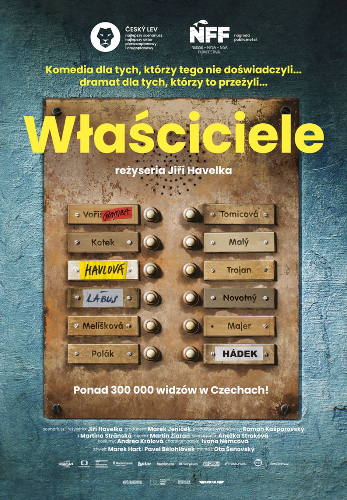 Kino Konesera w Heliosie. Seans czeskiej komedii "Właściciele"