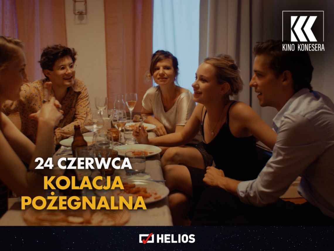 Kino Konesera w Heliosie. Seans filmu "Kolacja pożegnalna"