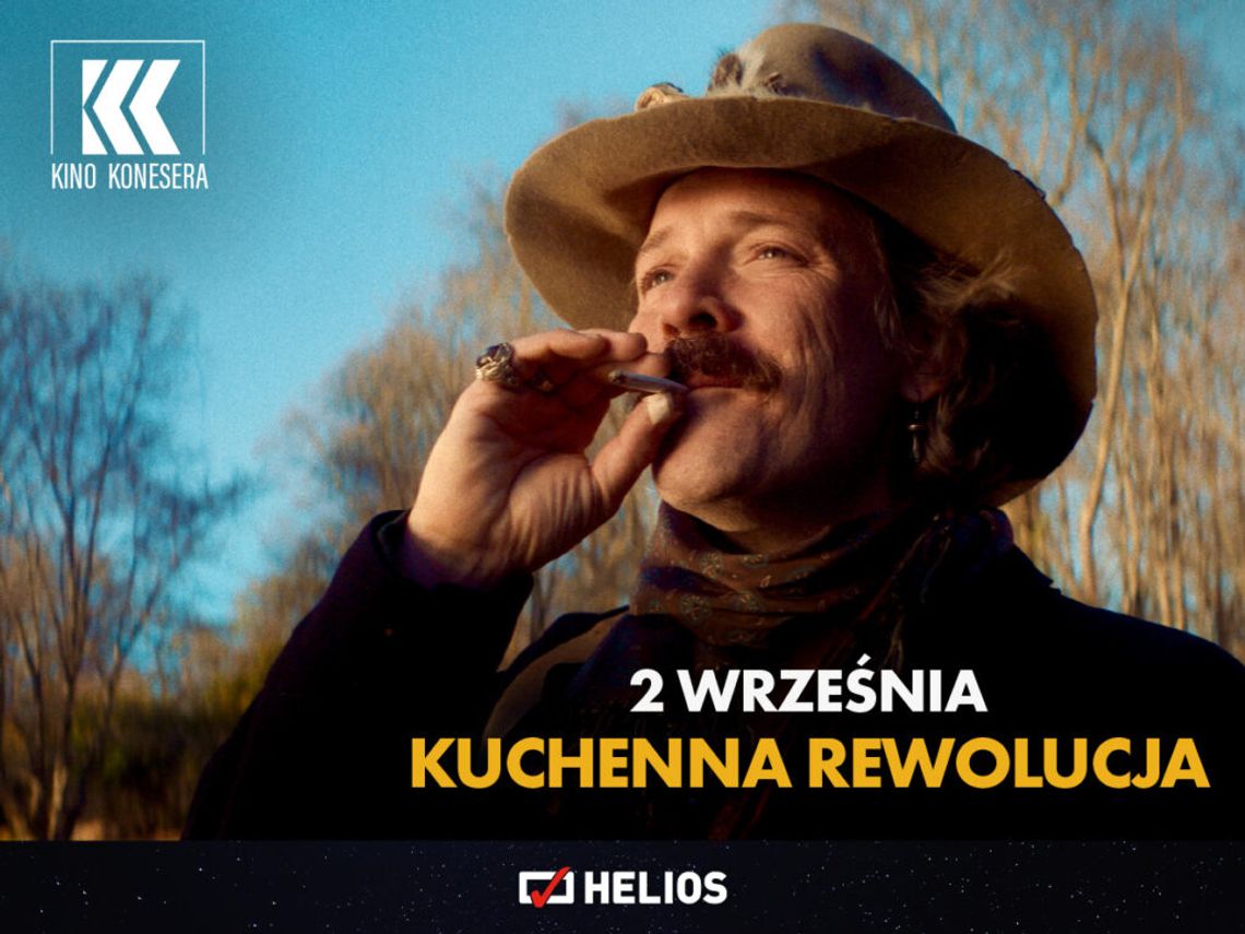 Kino Konesera w Heliosie. Seans filmu "Kuchenna rewolucja"