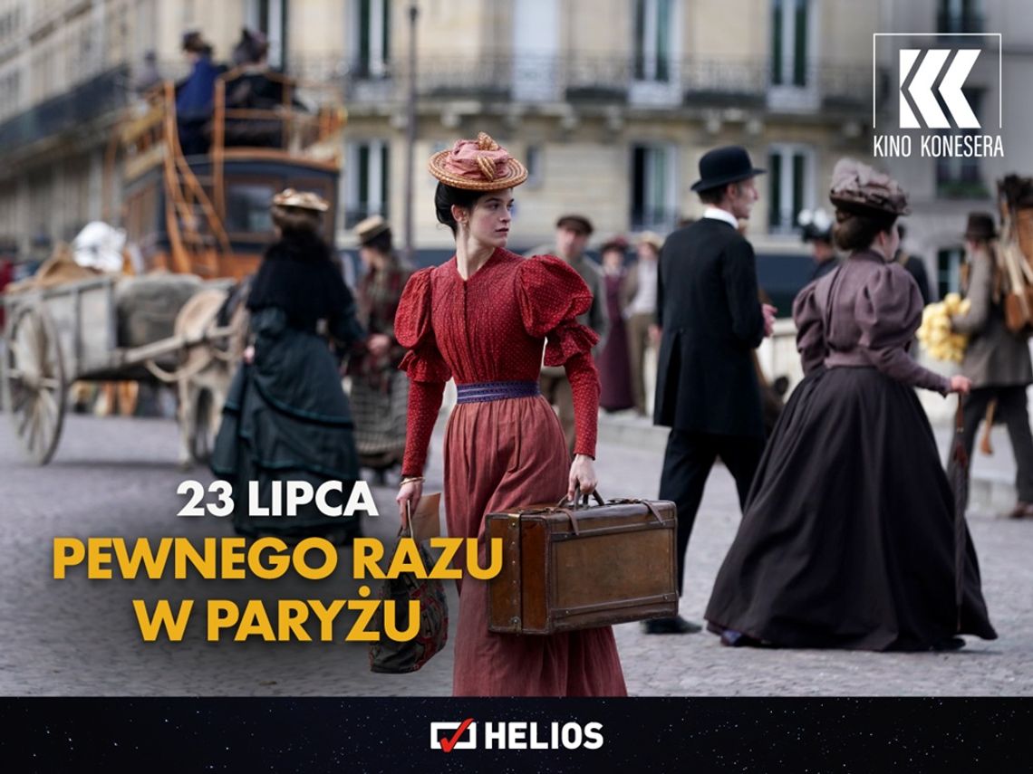 Kino Konesera w Heliosie. Seans filmu "Pewnego razu w Paryżu"