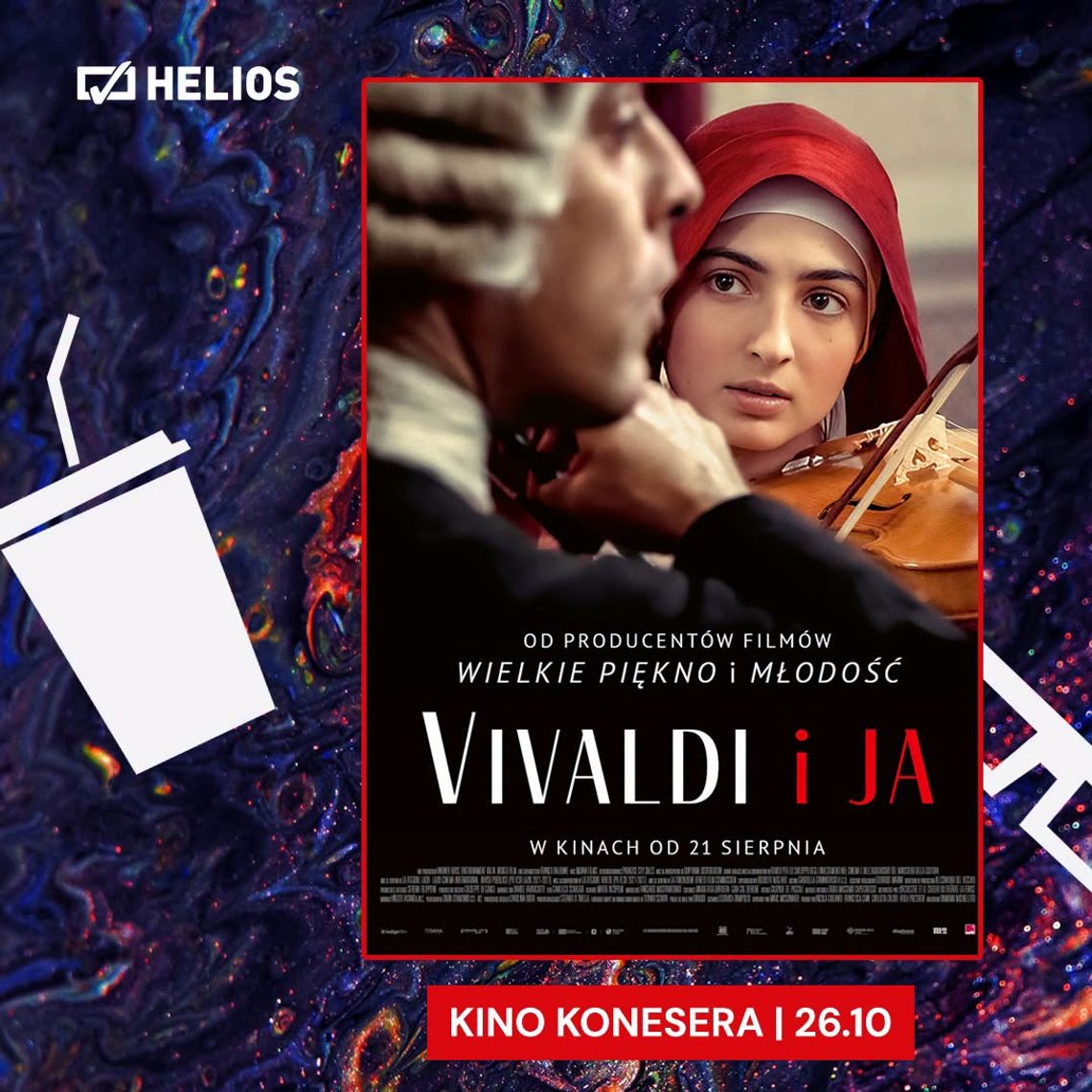 Kino Konesera w Heliosie. Seans filmu "Vivaldi i ja"