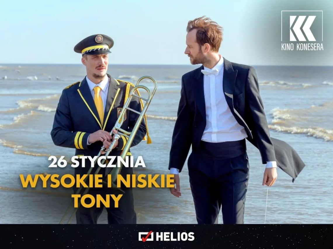 Kino Konesera w Heliosie. Seans filmu "Wysokie i niskie tony" Kino Konesera w Heliosie. Seans filmu "Wysokie i niskie tony"