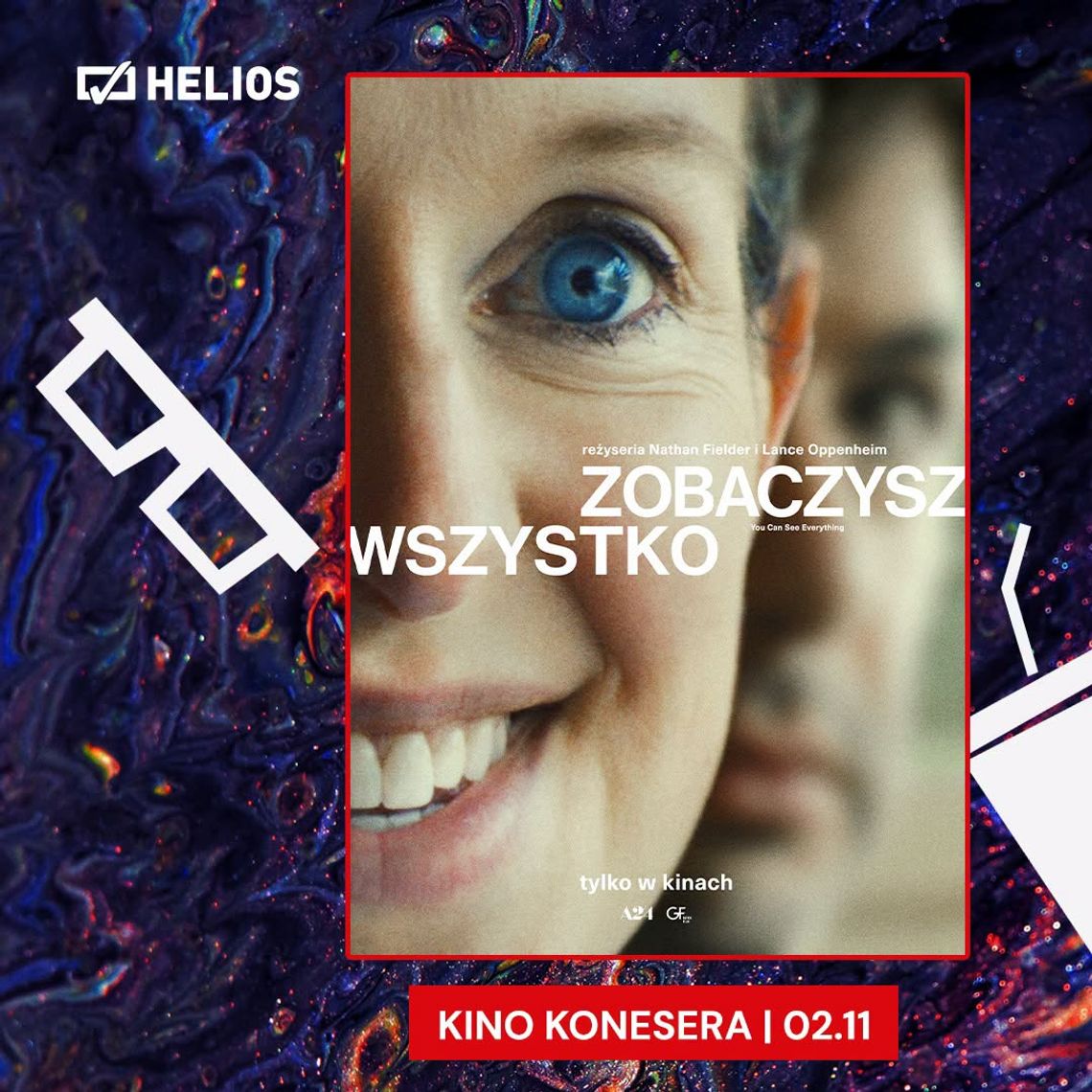 Kino Konesera w Heliosie. Seans filmu "Zobacz wszystko" Kino Konesera w Heliosie. Seans filmu "Zobacz wszystko"