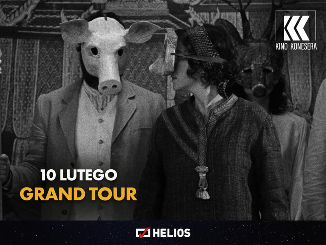 Kino Konesera w kędzierzyńskim Heliosie. Seans filmu "Grand Tour"