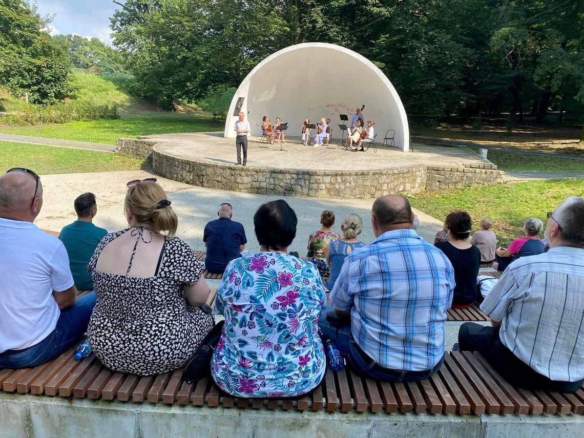 Klasyczny i kameralny koncert w kozielskiej muszli