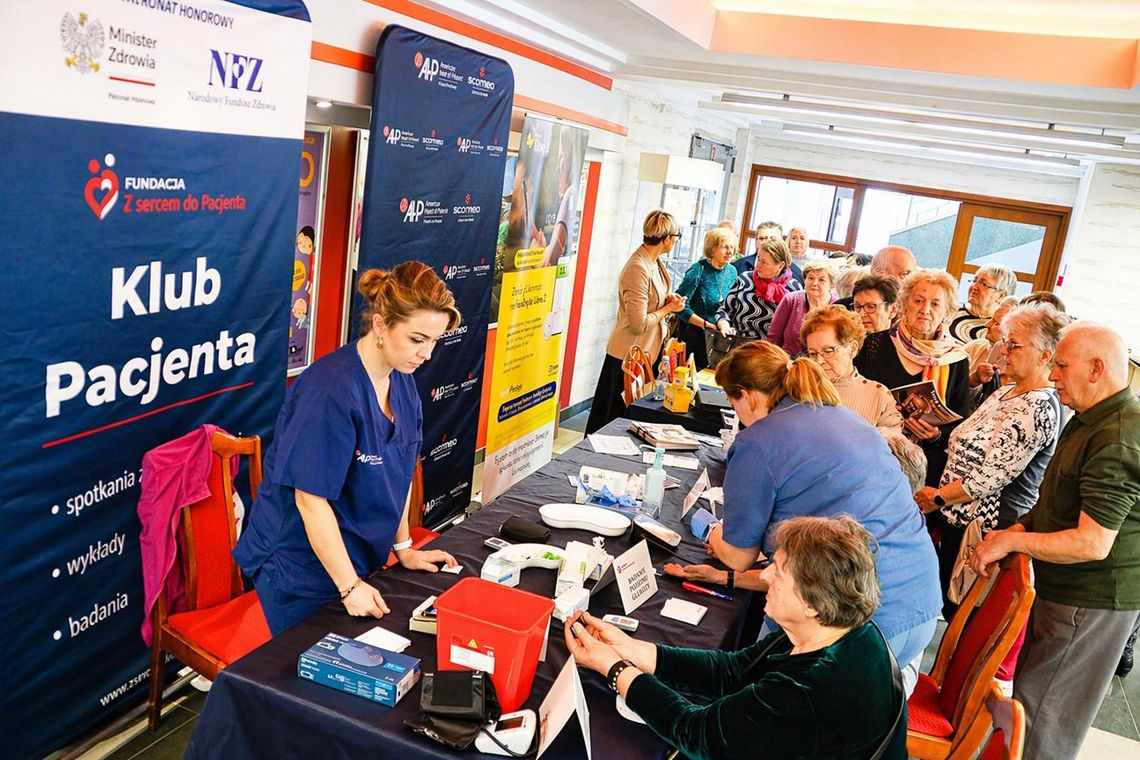 Klub Pacjenta w Domu Kultury „Chemik” znów cieszył się dużym zainteresowaniem. ZDJĘCIA