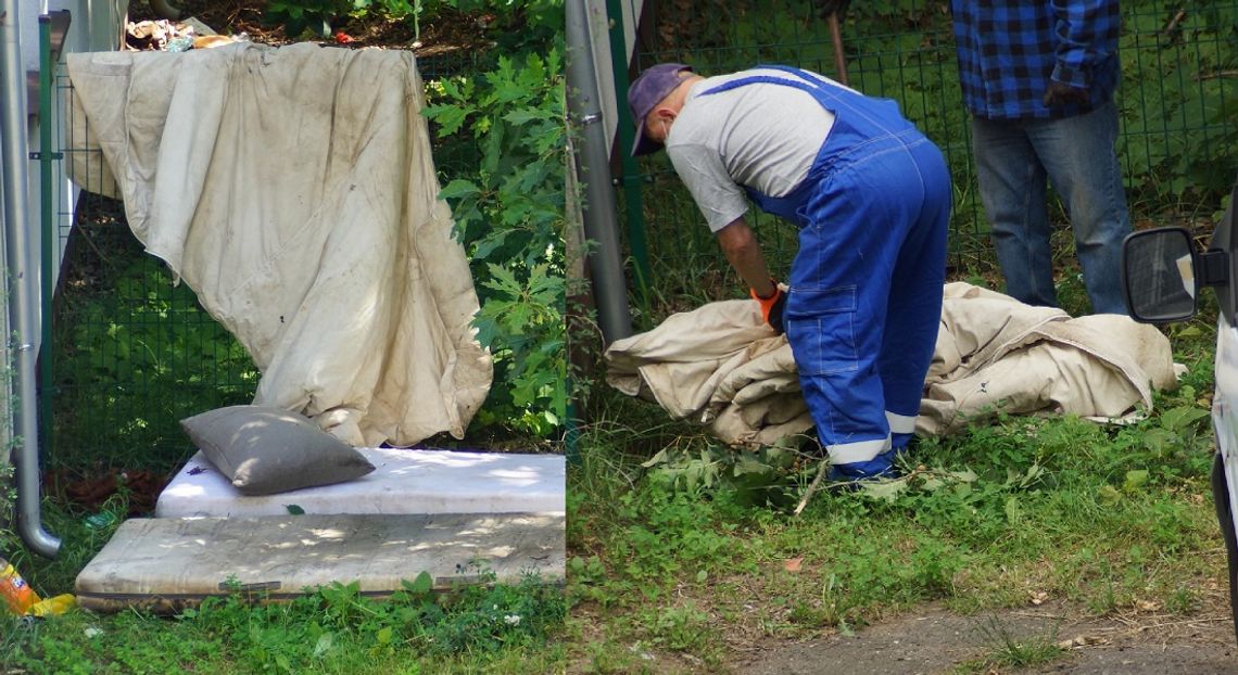 Koczowisko pijaków przy "Rzemieślniku" zlikwidowane. Szybka reakcja służb