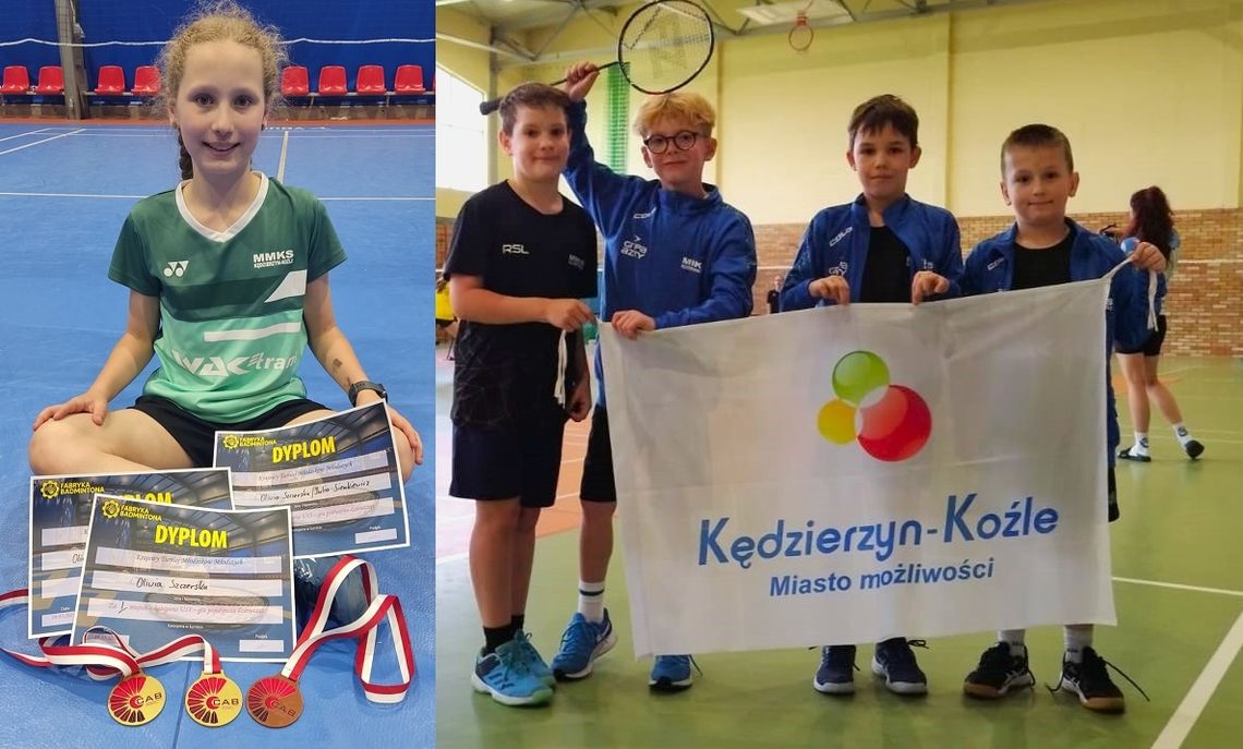 Kolejne medale badmintonistów MMKS-u Kędzierzyn-Koźle