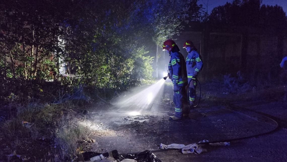 Kolejny pożar na terenie dawnej jednostki wojskowej Kolejny pożar na terenie dawnej jednostki wojskowej